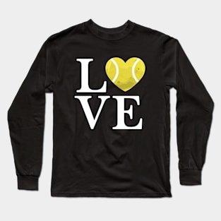 Tennis love Long Sleeve T-Shirt